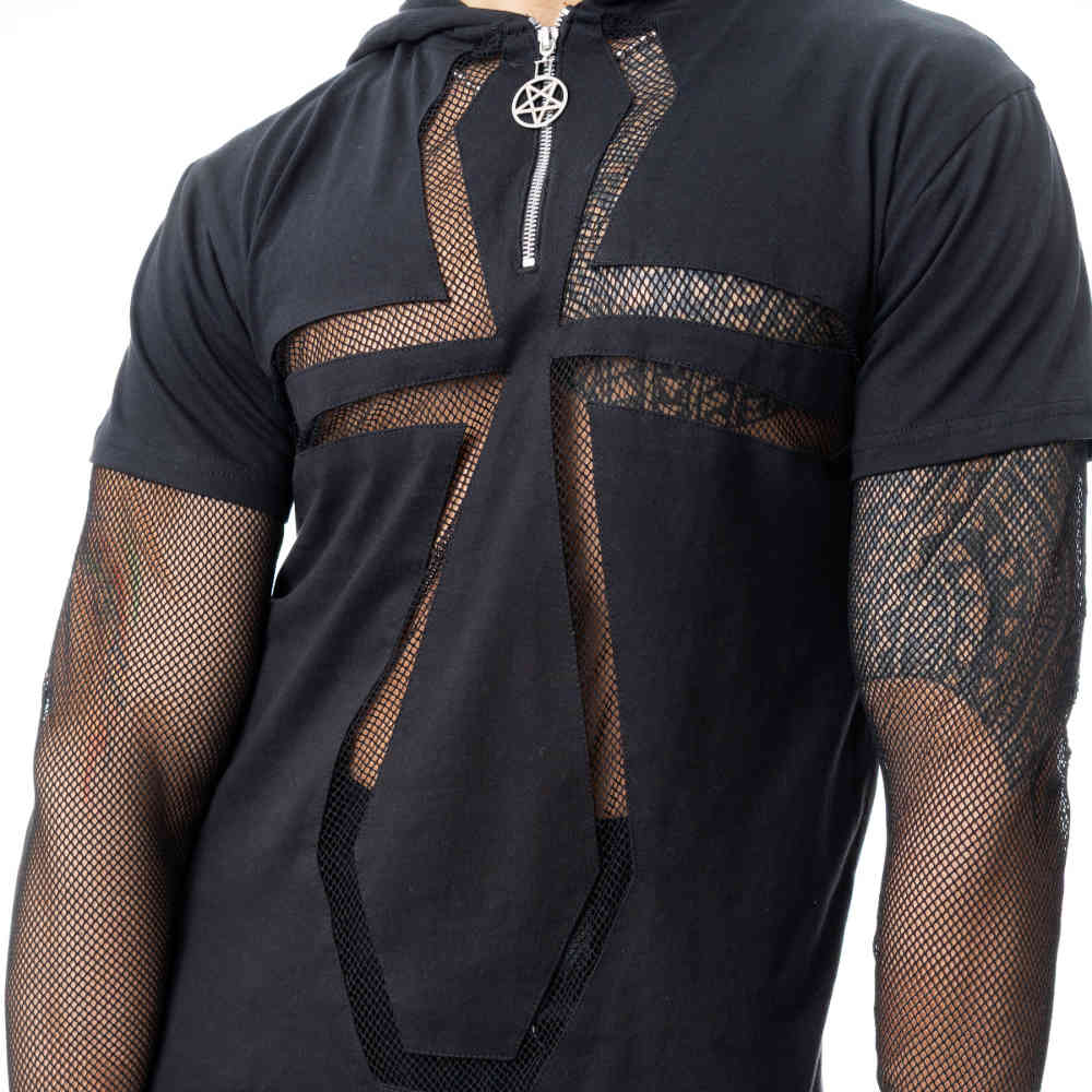 Heartless - Draven Lange Ã¤rmel top - Schwarz